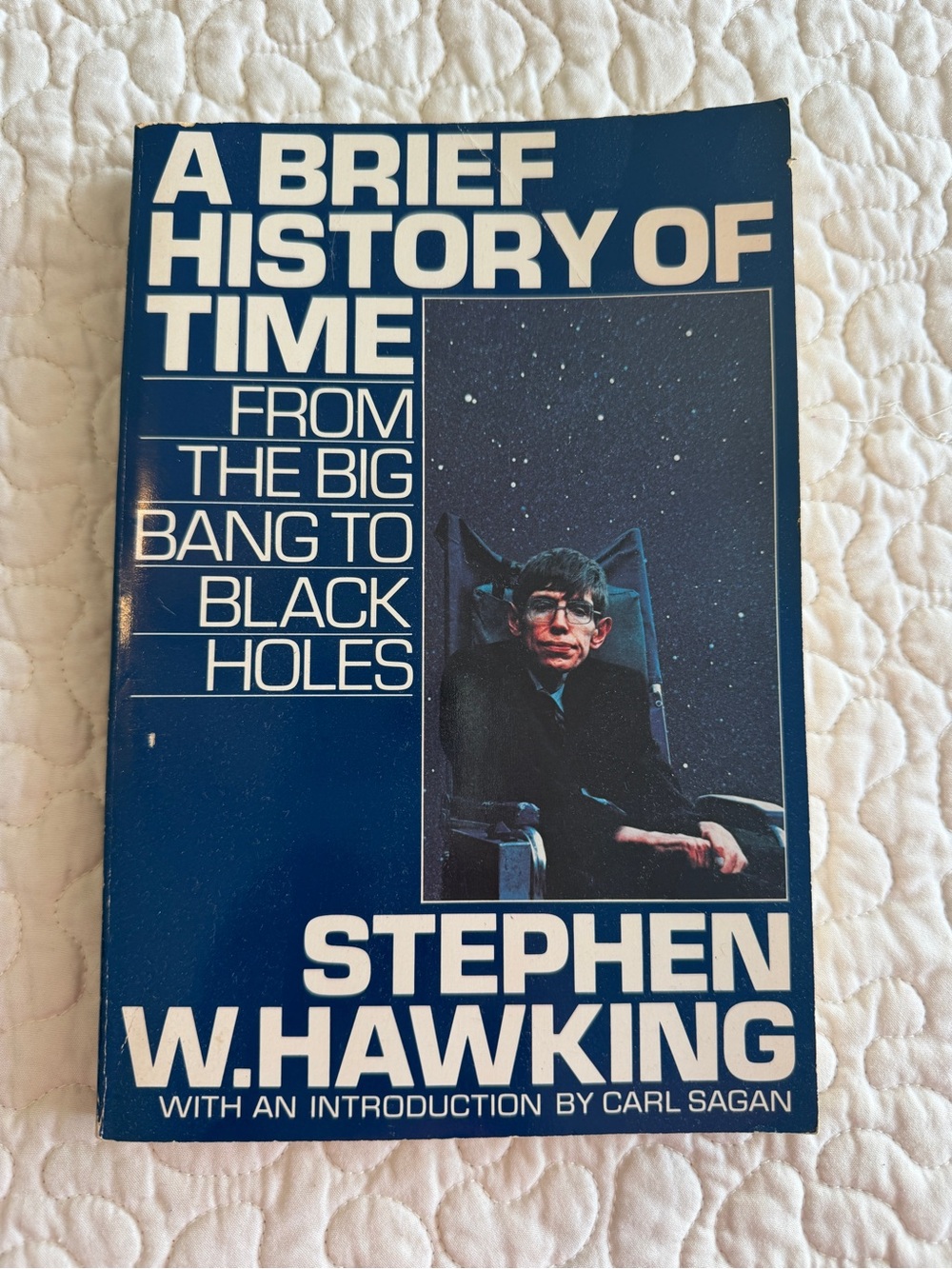 Stephen Hawking A Brief History of Time 1988 Hardcover Book Club Edition DJ